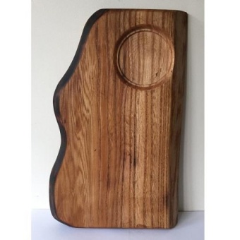 Доска сервировочная орех 30х19см MyWood NP0110003-TR01 в ШефСтор (chefstore.ru)